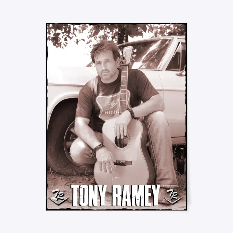 Tony Ramey Vintage Poster 