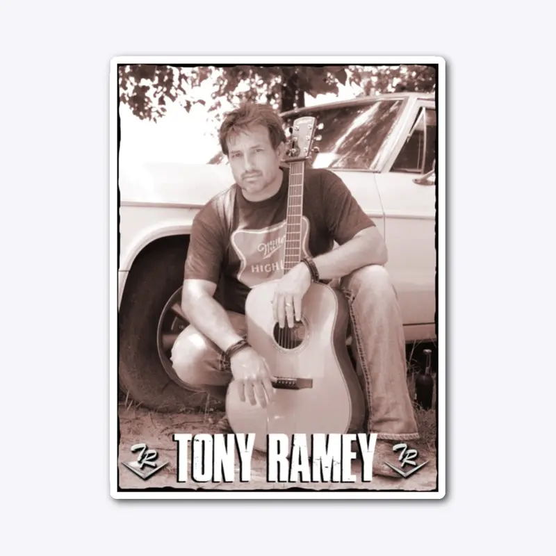 Tony Ramey Vintage Poster 